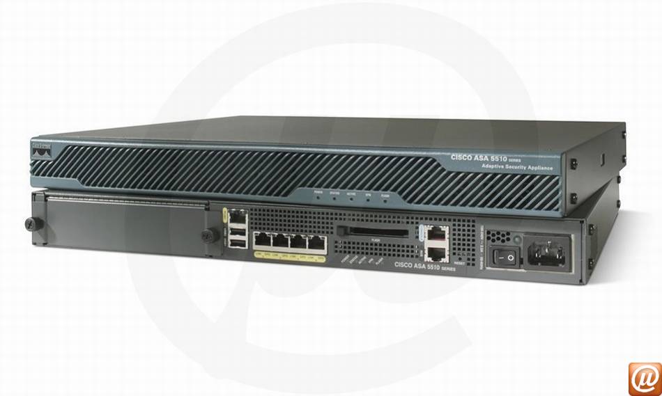 ASA5510-SEC-BUN-K9 - Firewall Cisco ASA 5510 Appliance Security Plus with SW HA 2GE+3FE 3DES/AES